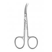 Fine scissors - curved to side, sharp-sharp