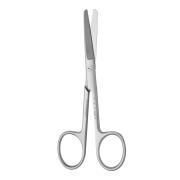 Student surgical scissors - straight, blunt-blunt, 10.5 cm