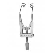 Alm retractor - wire teeth, 7  cm, 4  cm maximum spread