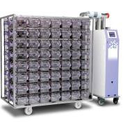 NexGen LoProfile IVC peles plaukts, 60 būri, bez ūdens, ar EcoFlo Tower Blower