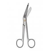 Lister scissors - angled to side, blunt-blunt, 14 cm