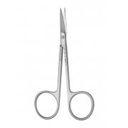 Hardened fine scissors - curved, sharp-sharp