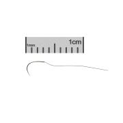 S&T microsurgical needles with suture thread attached - nylon