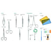 Vascular catheterization surgical kit for animal models 100g - 400g